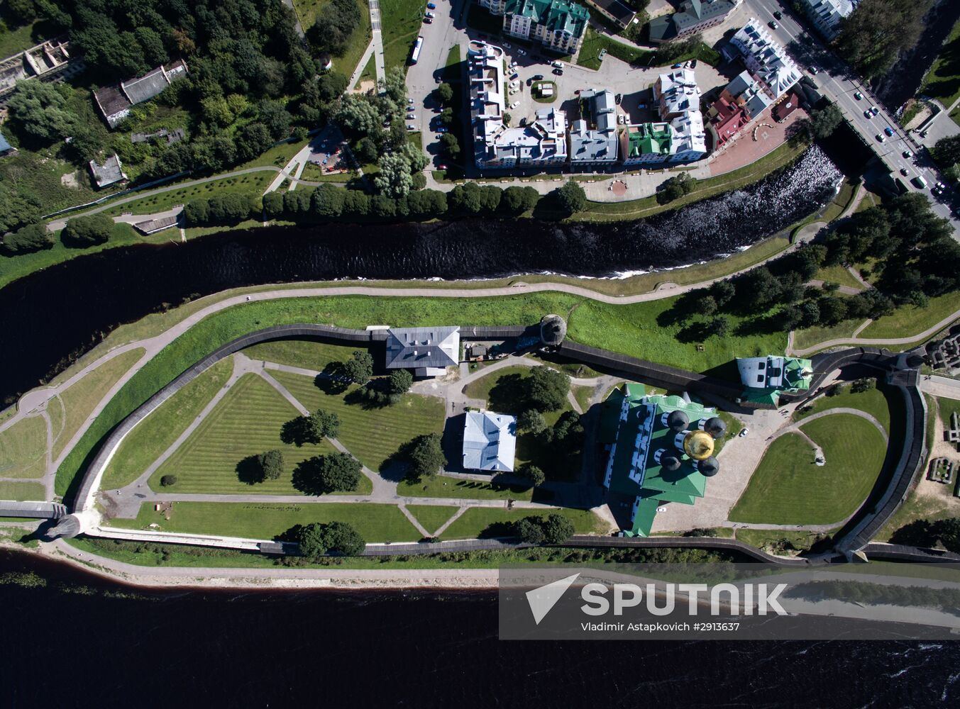 Russian cities. Pskov