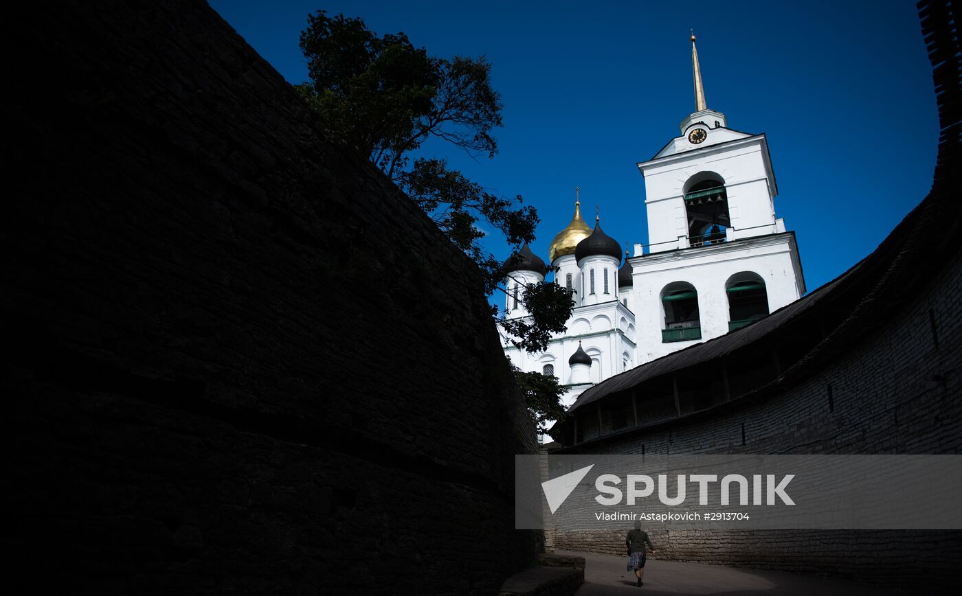 Russian cities. Pskov