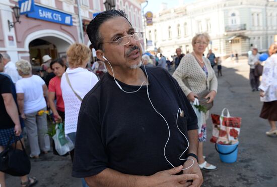 Photoparade in Uglich International Festival of Photography