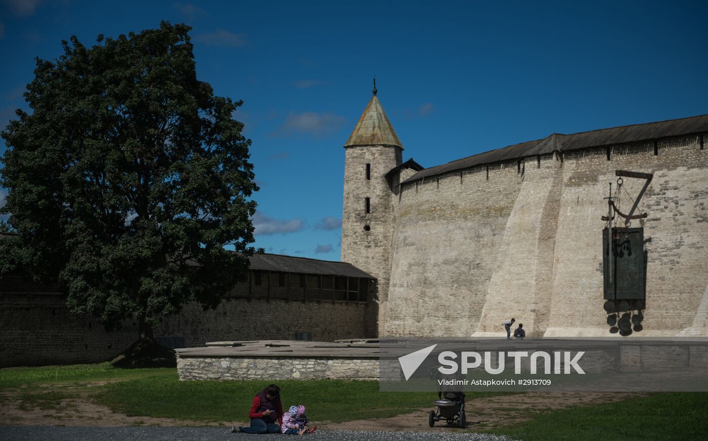 Russian cities. Pskov