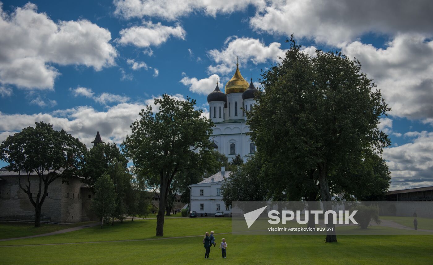 Russian cities. Pskov