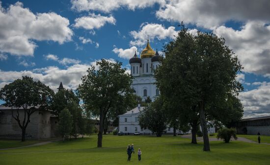 Russian cities. Pskov