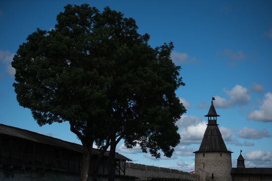 Russian cities. Pskov