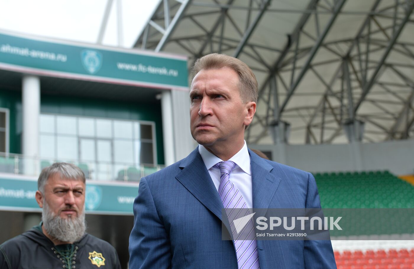 First Deputy Prime Minister Igor Shuvalov visits Grozny