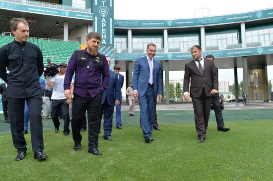 First Deputy Prime Minister Igor Shuvalov visits Grozny