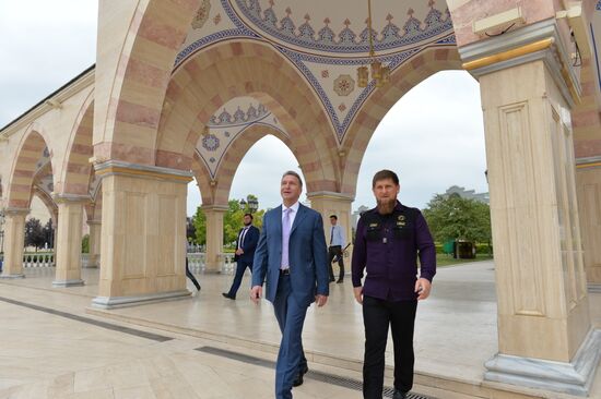 First Deputy Prime Minister Igor Shuvalov visits Grozny