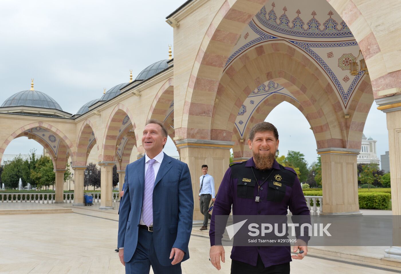 First Deputy Prime Minister Igor Shuvalov visits Grozny