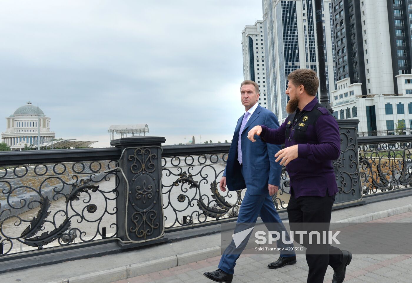 First Deputy Prime Minister Igor Shuvalov visits Grozny