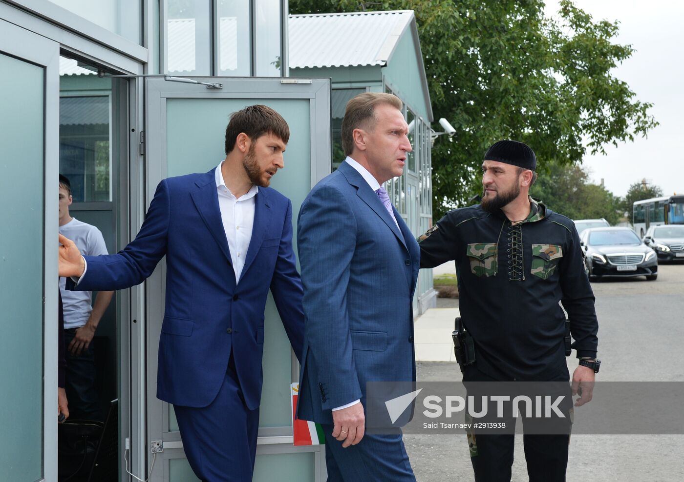 First Deputy Prime Minister Igor Shuvalov visits Grozny