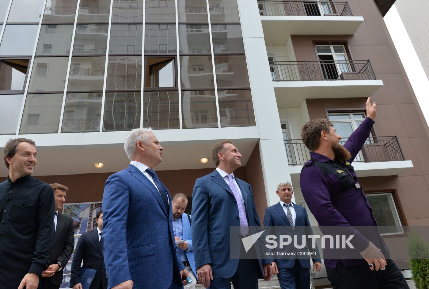 First Deputy Prime Minister Igor Shuvalov visits Grozny
