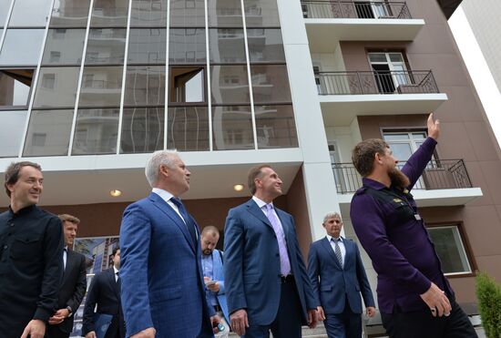 First Deputy Prime Minister Igor Shuvalov visits Grozny
