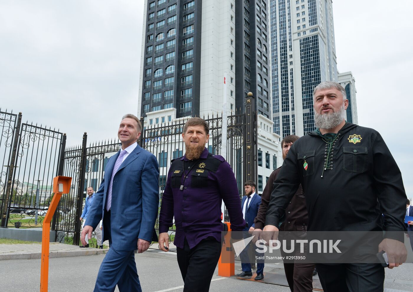 First Deputy Prime Minister Igor Shuvalov visits Grozny