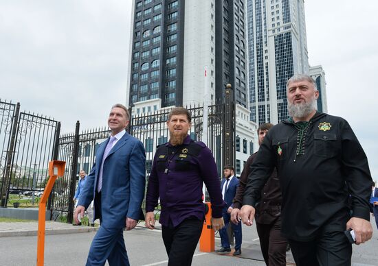 First Deputy Prime Minister Igor Shuvalov visits Grozny