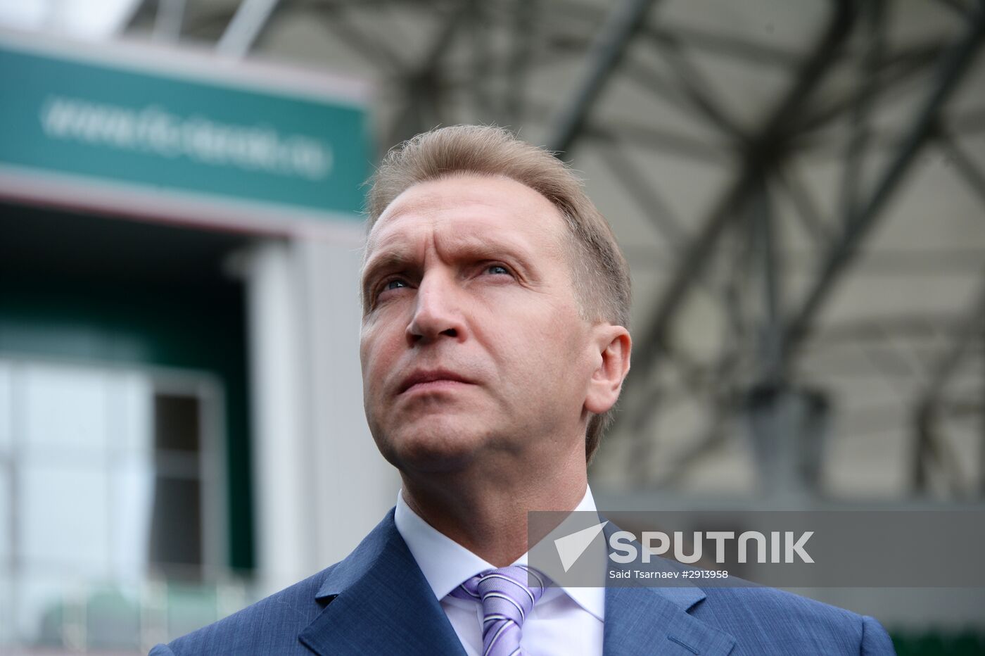 First Deputy Prime Minister Igor Shuvalov visits Grozny
