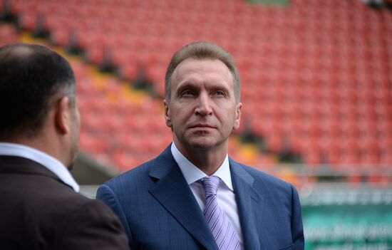First Deputy Prime Minister Igor Shuvalov visits Grozny