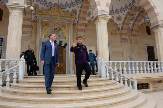 First Deputy Prime Minister Igor Shuvalov visits Grozny