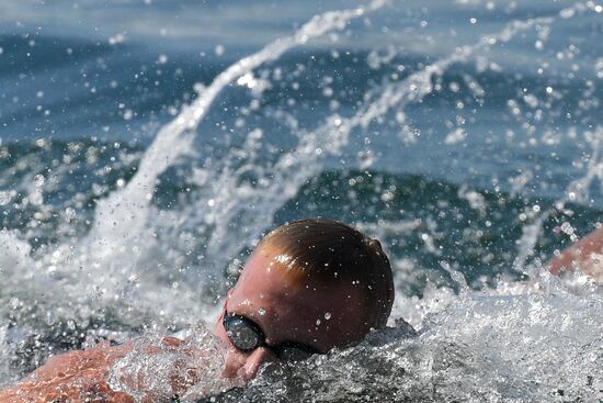 Summer Olympics 2016. Men's open water swimming