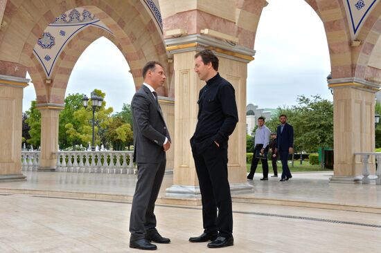 First Deputy Prime Minister Igor Shuvalov visits Grozny