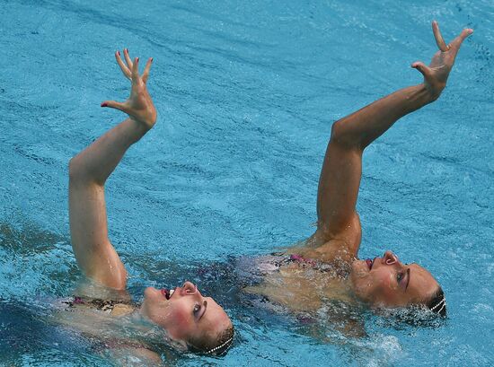 2016 Summer Olympics. Synchronized swimming duets. Free routine. Final