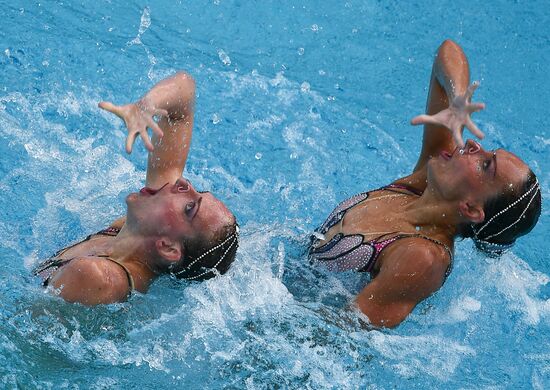2016 Summer Olympics. Synchronized swimming duets. Free routine. Final