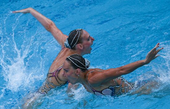 2016 Summer Olympics. Synchronized swimming duets. Free routine. Final