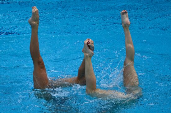 2016 Summer Olympics. Synchronized swimming duets. Free routine. Final