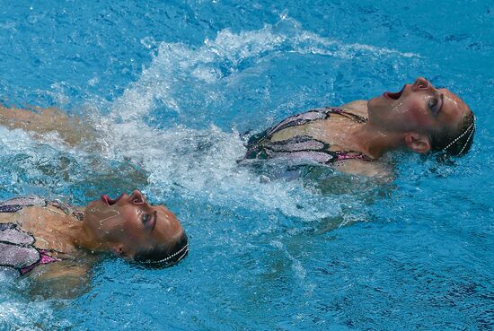2016 Summer Olympics. Synchronized swimming duets. Free routine. Final