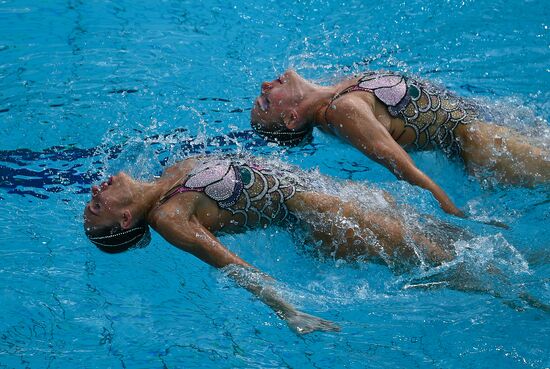 2016 Summer Olympics. Synchronized swimming duets. Free routine. Final
