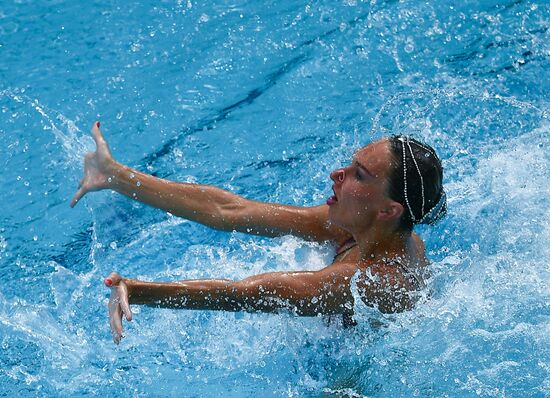 2016 Summer Olympics. Synchronized swimming duets. Free routine. Final