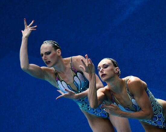 2016 Summer Olympics. Synchronized swimming duets. Free routine. Final