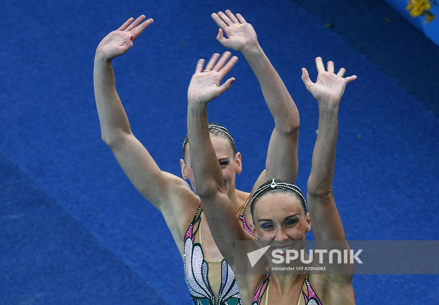 2016 Summer Olympics. Synchronized swimming duets. Free routine. Final