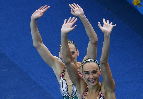 2016 Summer Olympics. Synchronized swimming duets. Free routine. Final