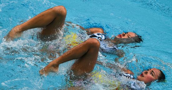 2016 Summer Olympics. Synchronized swimming duets. Free routine. Final