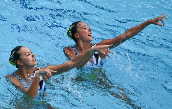 2016 Summer Olympics. Synchronized swimming duets. Free routine. Final