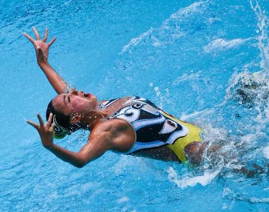 2016 Summer Olympics. Synchronized swimming duets. Free routine. Final