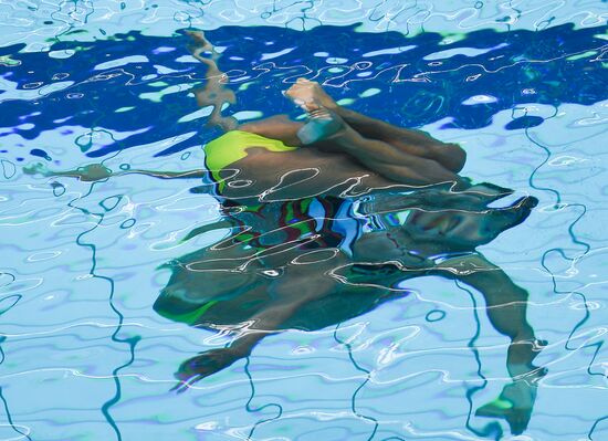 2016 Summer Olympics. Synchronized swimming duets. Free routine. Final