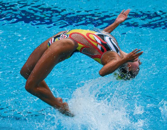 2016 Summer Olympics. Synchronized swimming duets. Free routine. Final