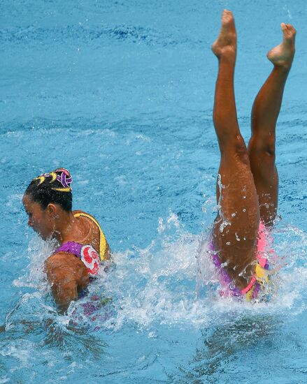 2016 Summer Olympics. Synchronized swimming duets. Free routine. Final