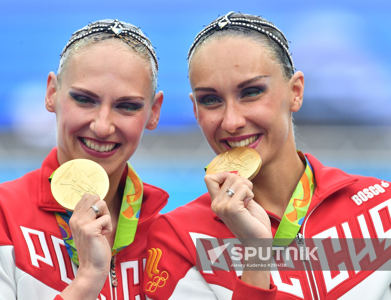 2016 Summer Olympics. Synchronized swimming duets. Free routine. Final