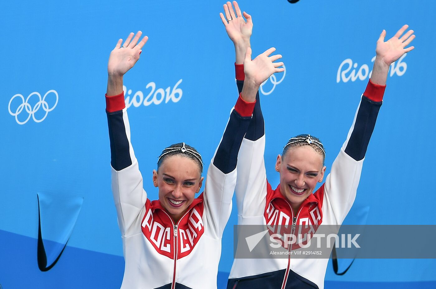 2016 Summer Olympics. Synchronized swimming duets. Free routine. Final