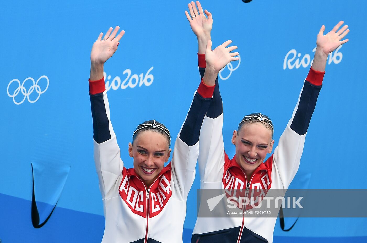 2016 Summer Olympics. Synchronized swimming duets. Free routine. Final