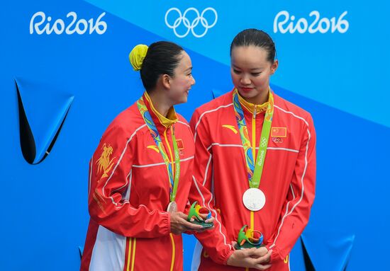 2016 Summer Olympics. Synchronized swimming duets. Free routine. Final