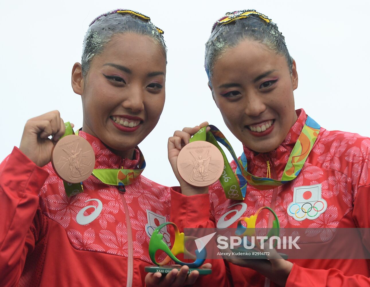 2016 Summer Olympics. Synchronized swimming duets. Free routine. Final