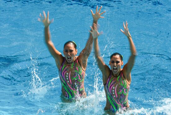 2016 Summer Olympics. Synchronized swimming duets. Free routine. Final