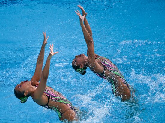 2016 Summer Olympics. Synchronized swimming duets. Free routine. Final