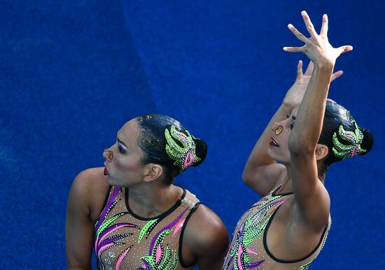 2016 Summer Olympics. Synchronized swimming duets. Free routine. Final