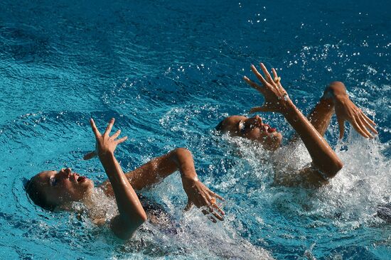 2016 Summer Olympics. Synchronized swimming duets. Free routine. Final