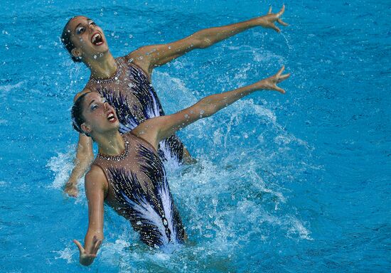 2016 Summer Olympics. Synchronized swimming duets. Free routine. Final
