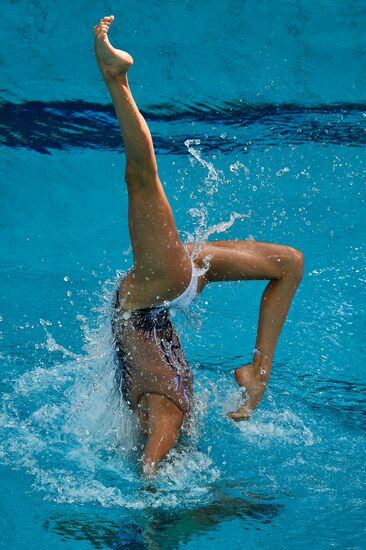 2016 Summer Olympics. Synchronized swimming duets. Free routine. Final