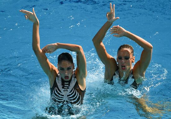 2016 Summer Olympics. Synchronized swimming duets. Free routine. Final